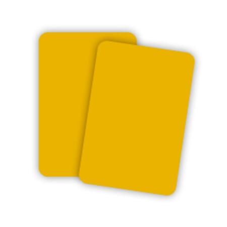 DIY INDUSTRIES PVC Board 12 x 24 in. - Yellow - 1 Piece, 6PK 15-1924-1224-618